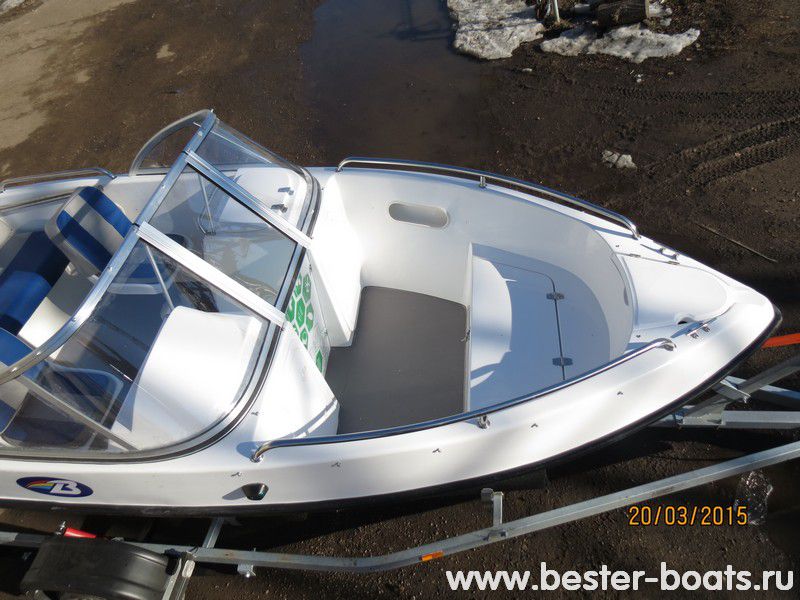 Моторная лодка Bester - 485A (алюминиевый корпус)